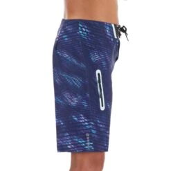 Surf Boardshort Long 900 Tween Obscurwave Blue -Le Surf Boutique surf boardshort long 900 tween obscurwave blue 2