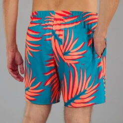 Surf Boardshort Standard 100 BIGPALM BLUE 13 Surf Boardshort Standard 100 BIGPALM BLUE -Le Surf Boutique surf boardshort standard 100 bigpalm blue 4