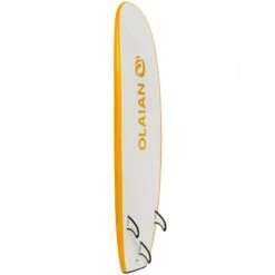 SURF MOUSSE 100 6'8" Livrée Avec Un Leash Et 3 Ailerons . -Le Surf Boutique surf mousse 100 68 livree avec un leash et 3 ailerons 3