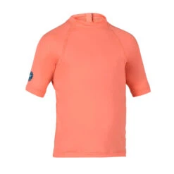 T-shirt Anti UV Bébé Manches Courtes Corail -Le Surf Boutique t shirt anti uv bebe manches courtes corail 6