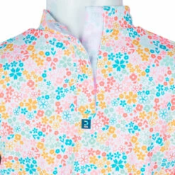 T-shirt Anti UV Bébé Manches Courtes Imprimé Fleurs -Le Surf Boutique t shirt anti uv bebe manches courtes imprime fleurs 5