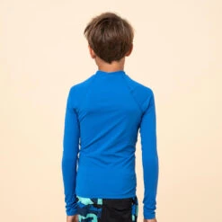 Tee Shirt Anti Uv Enfant Manches Longues Bleu -Le Surf Boutique tee shirt anti uv enfant manches longues bleu 4