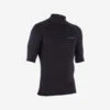 Tee Shirt Surf Top Thermique 900 Polaire Manches Courtes Homme Noir -Le Surf Boutique tee shirt surf top thermique 900 polaire manches courtes homme noir