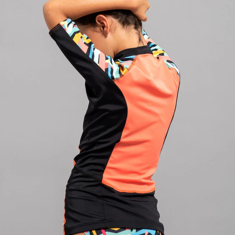 Top Solaire Fille Manche Courte Quartz Rose 7 Top Solaire Fille Manche Courte Quartz Rose – Image 5