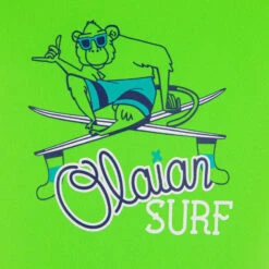 Water Tee Shirt Anti UV Surf Enfant Vert Imprimé -Le Surf Boutique water tee shirt anti uv surf enfant vert imprime 2