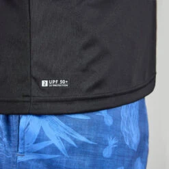 WATER TEE SHIRT Top Anti UV Surf Manches Courtes Homme Noir 8 WATER TEE SHIRT Top Anti UV Surf Manches Courtes Homme Noir -Le Surf Boutique water tee shirt top anti uv surf manches courtes homme noir 2